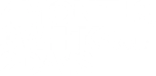 4 месяца, 3 недели и 2 дня